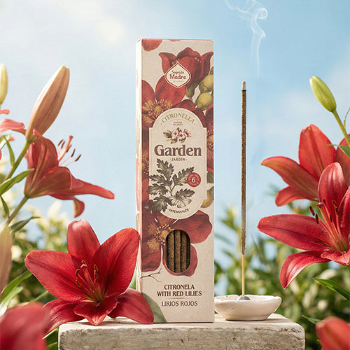 Incenso Naturale Garden Giglio Rosso.