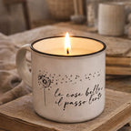 Candela artigianale Mug Amamishop