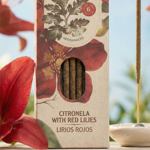 Incenso Naturale Garden Giglio Rosso.