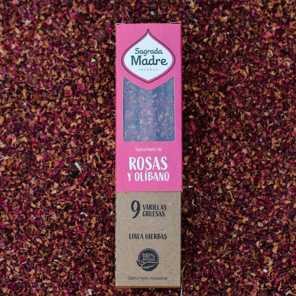 Incenso Naturale Botanico Rosa - Amami Arredo Olfattivo