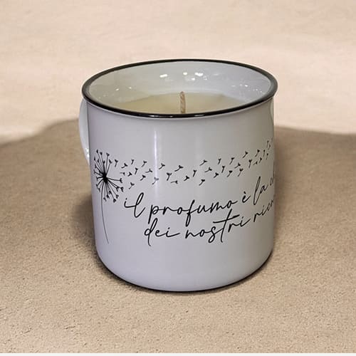 Candela artigianale Mug Amamishop