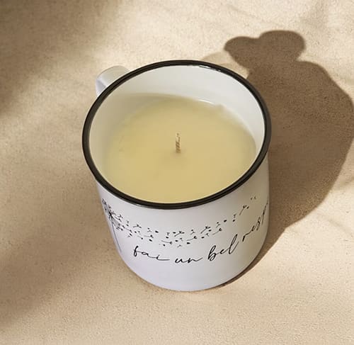 Candela artigianale Mug Amamishop