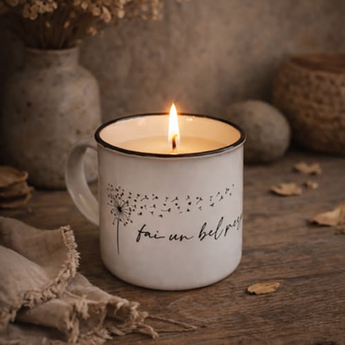 Candela artigianale Mug Amamishop