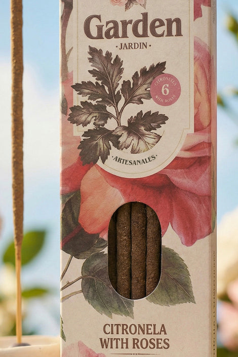 Incenso Naturale Garden Rosa.